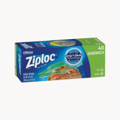 Ziplock Sandwich Bags 105ct