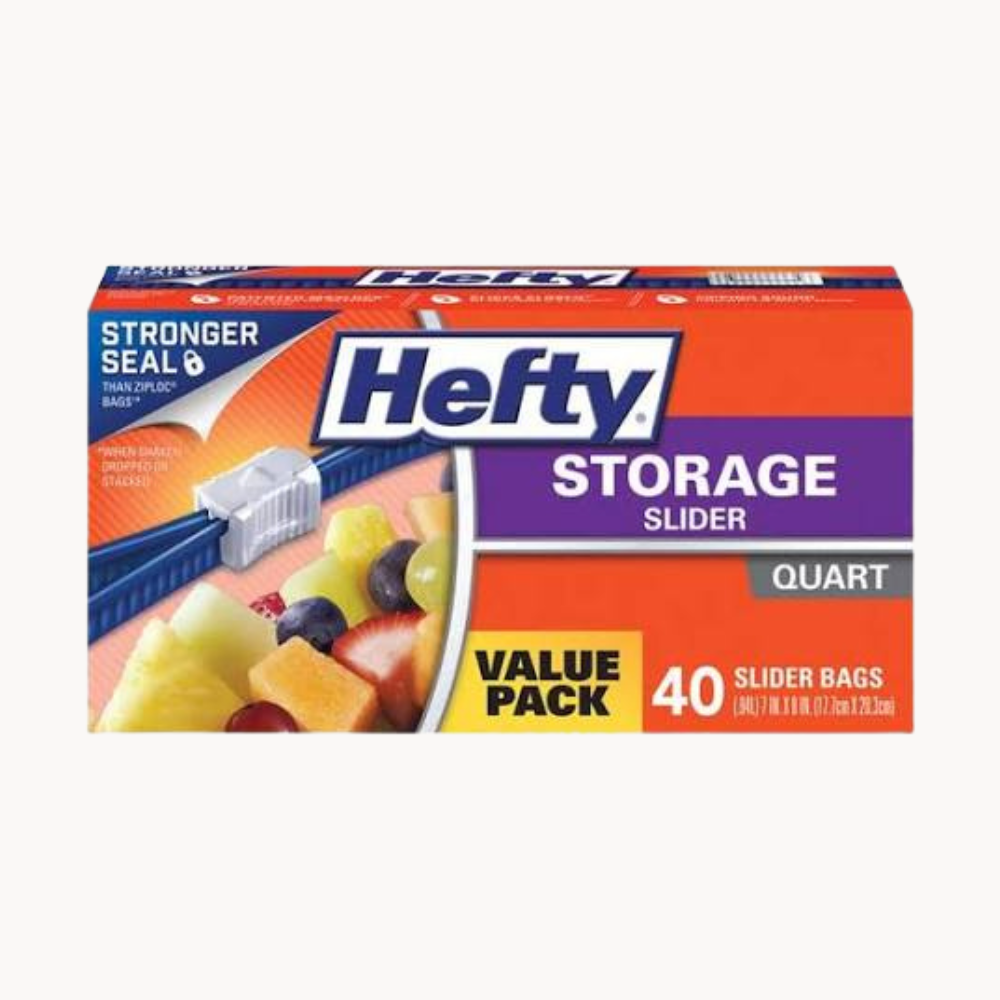 Hefty Slider Bags storage bags 20ct