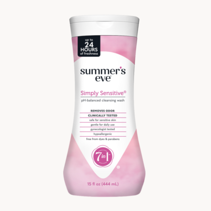 Summer's Eve Sensitive Cleansing Wash 9oz