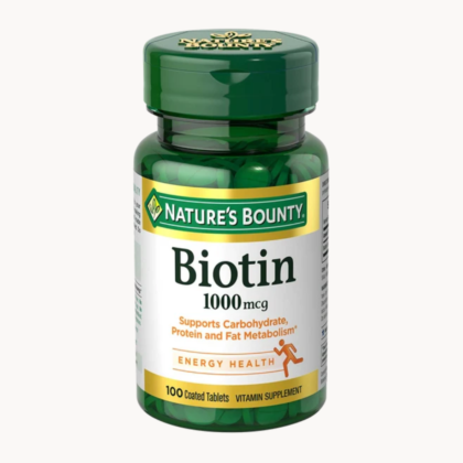 Nature's Bounty Biotin 1000Mcg 100Tablets