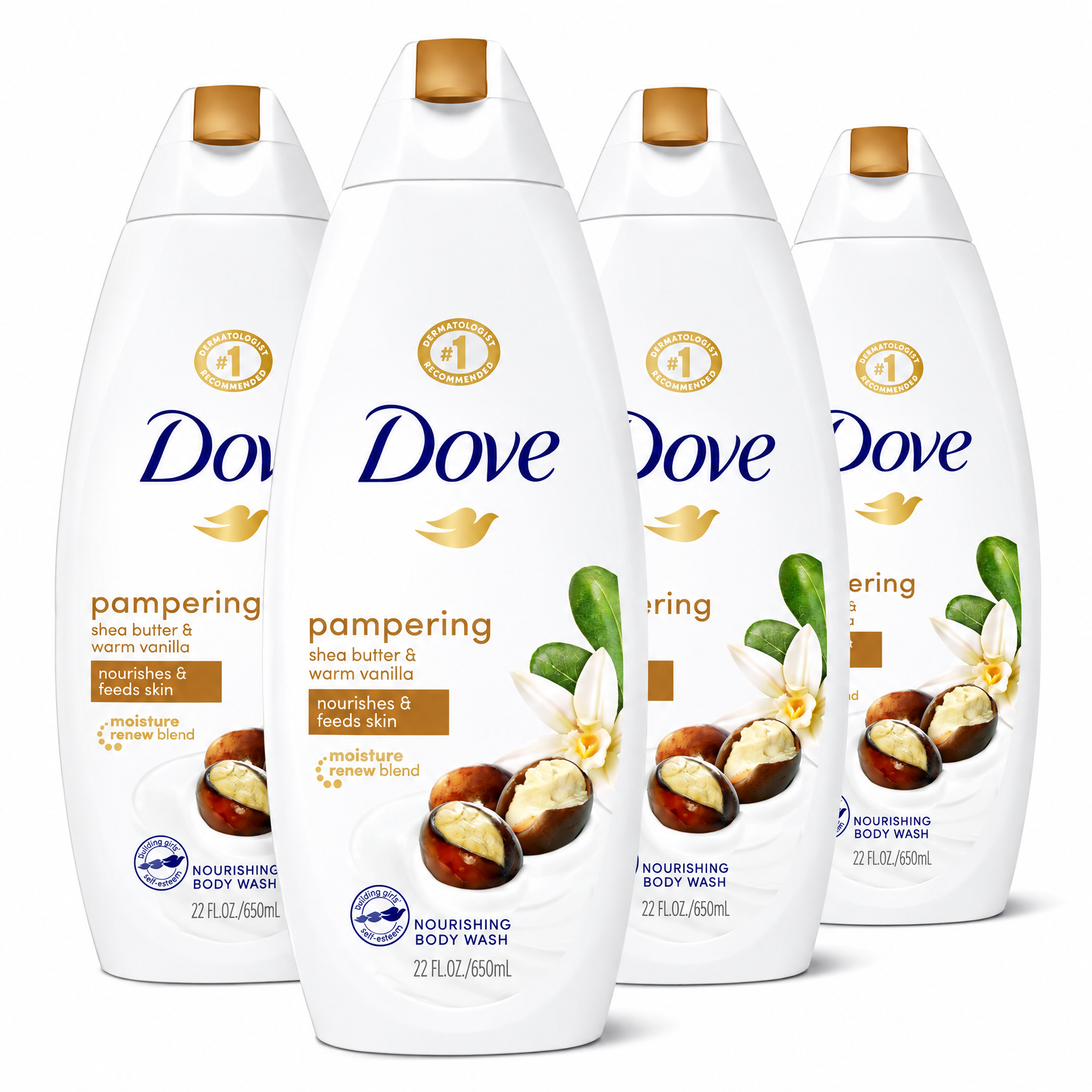 Dove Body Wash Shea Butter & vanilla - Image 2