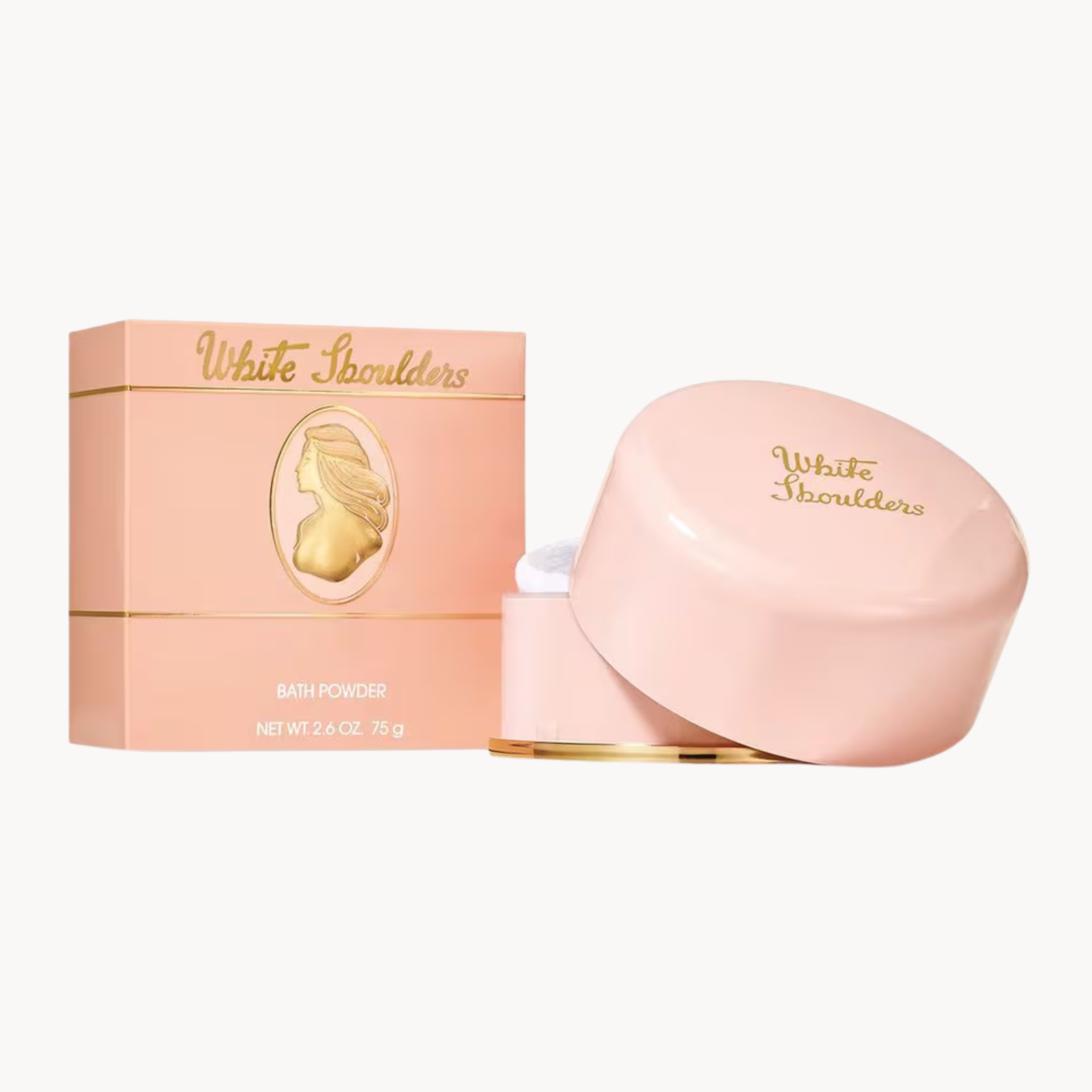 Elizabeth Arden White Shoulders Body Powder, 75 g