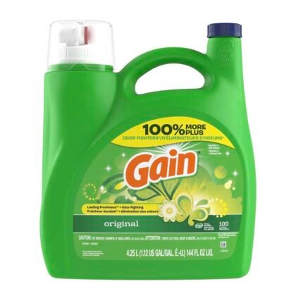 Gain Liquid Original laundry detergent 144OZ