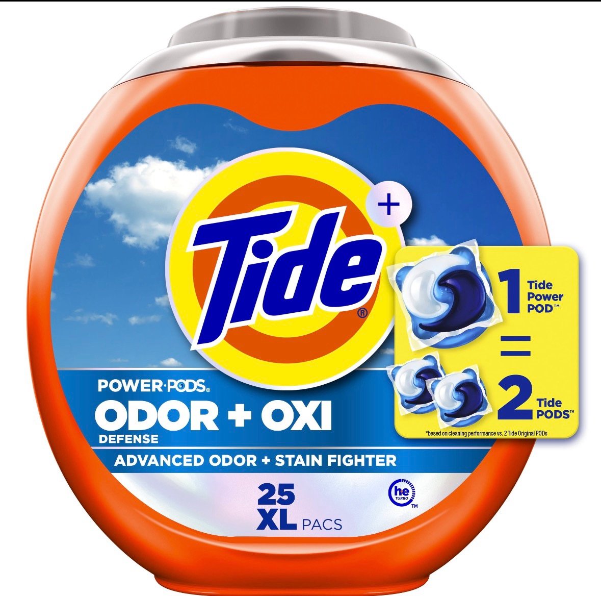 Tide PODS Oxi power Laundry Detergent 25 xlPacs